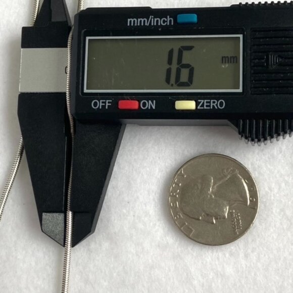 Sterling Silver 925 14K Yellow Gold Manta Ray Trilobite Pendant Necklace 25" - Picture 14 of 16